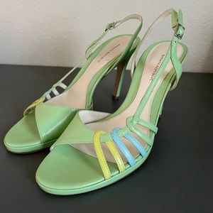 Banana Republic Sling Back Heels Made in Italy